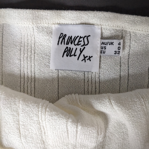 Princess Polly White Knit Tube Top - Picture 3 of 3